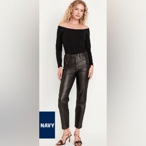 NWT Old Navy Women's High Waisted Shine OG Straight Ankle Jeans